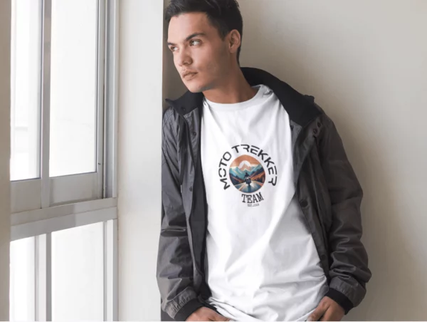 PREORDER Koszulka T-shirt „Team Moto Trekker - Summer Patron Edition 2025”  - obrazek 3